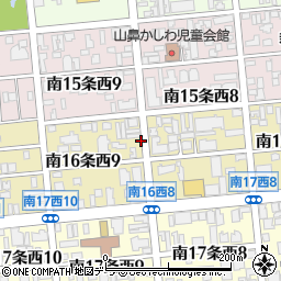 リパーク札幌南１６西９駐車場周辺の地図
