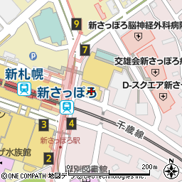 新札幌おおの整形外科周辺の地図