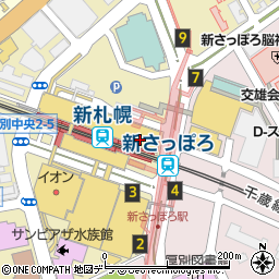 クッチーナ 新札幌duo店周辺の地図