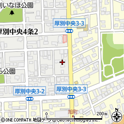北海道札幌市厚別区厚別中央４条2丁目19周辺の地図