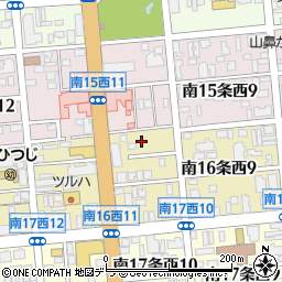 北海道札幌市中央区南１６条西10丁目1周辺の地図