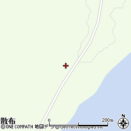 北海道厚岸郡浜中町渡散布110周辺の地図