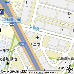 株式会社タカラ倉庫運輸サービス　札幌営業所周辺の地図