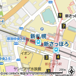 アークシティ新札幌デュオ眼科周辺の地図