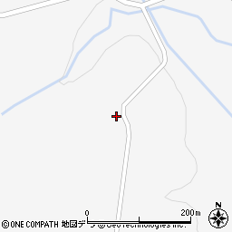 北海道余市郡仁木町銀山周辺の地図