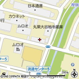 三協立山株式会社三協アルミ社北海道支店　住宅サッシ課周辺の地図