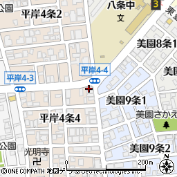 Ｔ．Ｓ．Ｍ豊平公園周辺の地図