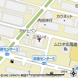 株式会社ニチレイ・ロジスティクス北海道　札幌大谷地物流センター周辺の地図