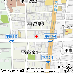 日邦薬品工業札幌営業所周辺の地図