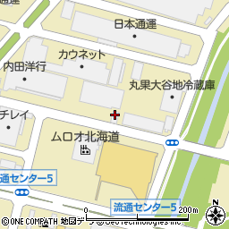 米久株式会社　札幌支店周辺の地図