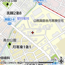 トイレ交換・便器交換の生活救急車　札幌市豊平区エリア専用ダイヤル周辺の地図