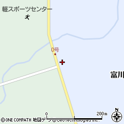 北海道十勝郡浦幌町富川197-2周辺の地図