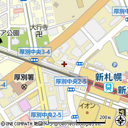 セブンイレブン新札幌バスターミナル前店周辺の地図