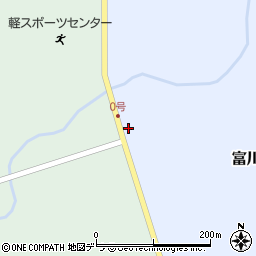 北海道十勝郡浦幌町富川197周辺の地図