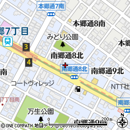 富士製薬工業株式会社　札幌支店周辺の地図
