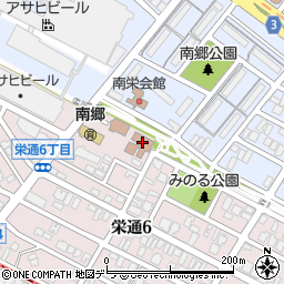 札幌市役所　保健福祉局高齢保健福祉部白石老人福祉センター周辺の地図
