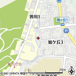 北海道札幌市中央区旭ケ丘3丁目7周辺の地図