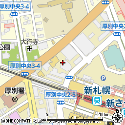 不二輸送機工業株式会社　札幌営業所周辺の地図