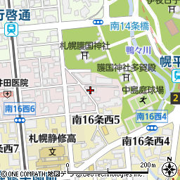 丸美珈琲　本社周辺の地図