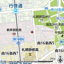 ちゅう房専科中央区本店周辺の地図