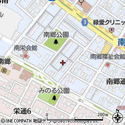 北海道札幌市白石区南郷通６丁目南5周辺の地図