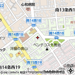 ツクイ札幌山鼻グループホーム周辺の地図