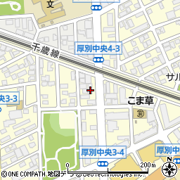 エコ・パワー株式会社　札幌事務所周辺の地図