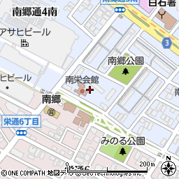 北海道札幌市白石区南郷通６丁目南1周辺の地図