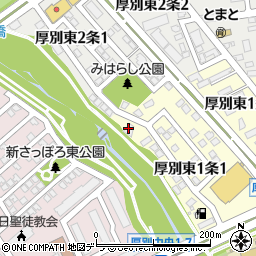 ロイヤルウィーゼ新札幌周辺の地図