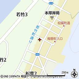 大地みらい信用金庫松葉町支店周辺の地図