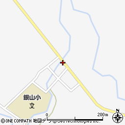 仁木町役場保育所　銀山保育所周辺の地図