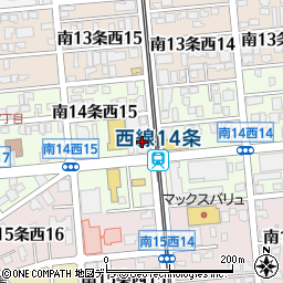 大空札幌山鼻病院周辺の地図