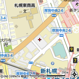 株式会社北海道産地直送センター周辺の地図