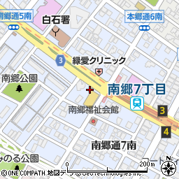 株式会社エンパイアー　札幌東支店東光ストア南郷７丁目店周辺の地図