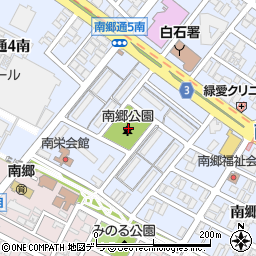 北海道札幌市白石区南郷通６丁目南4周辺の地図