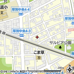 ハルカーサ新札幌周辺の地図