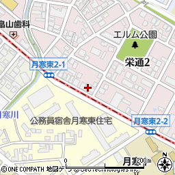 虹の家・栄通　訪問介護ステーション周辺の地図
