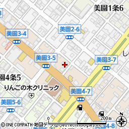 株式会社コロンブス　札幌出張所周辺の地図