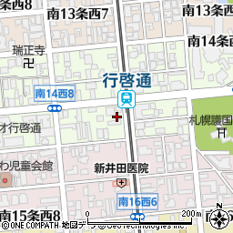 はんこ屋さん２１行啓通店周辺の地図