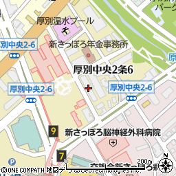 カーサ新札幌周辺の地図