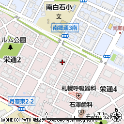 ショウコート栄通周辺の地図