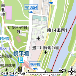中島公園カサデューク３０周辺の地図