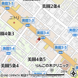 上村内科医院周辺の地図