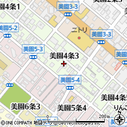 サッポロ鶴亀　札幌支店周辺の地図