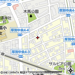 エスポワール新札幌周辺の地図
