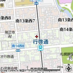 株式会社花の博善社　フラワーショップ博善周辺の地図