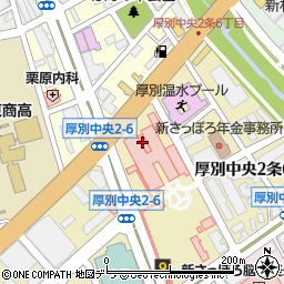 ビアンモール 札幌北辰病院店周辺の地図