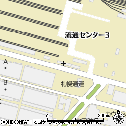 日本貨物鉄道株式会社　札幌営業支店周辺の地図
