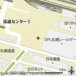 北海道札幌市白石区流通センター3丁目1-26周辺の地図
