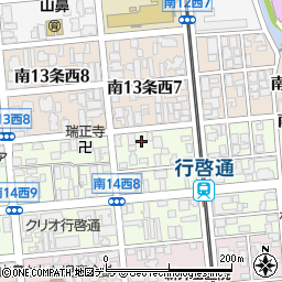 株式会社フラワーショップ博善　本店周辺の地図